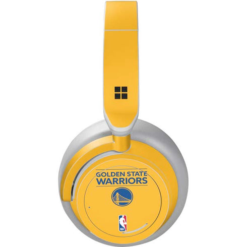 NBA Golden State Warriors Standard - Yellow Surface Headphones Skin